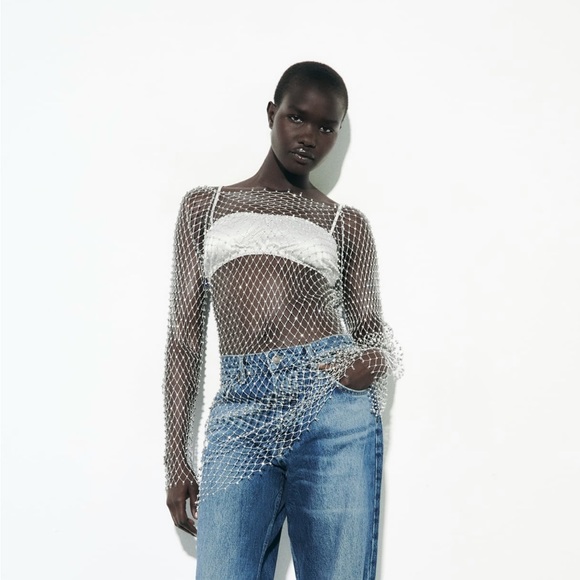 Jewel Mesh Dress - Picture 2 of 8